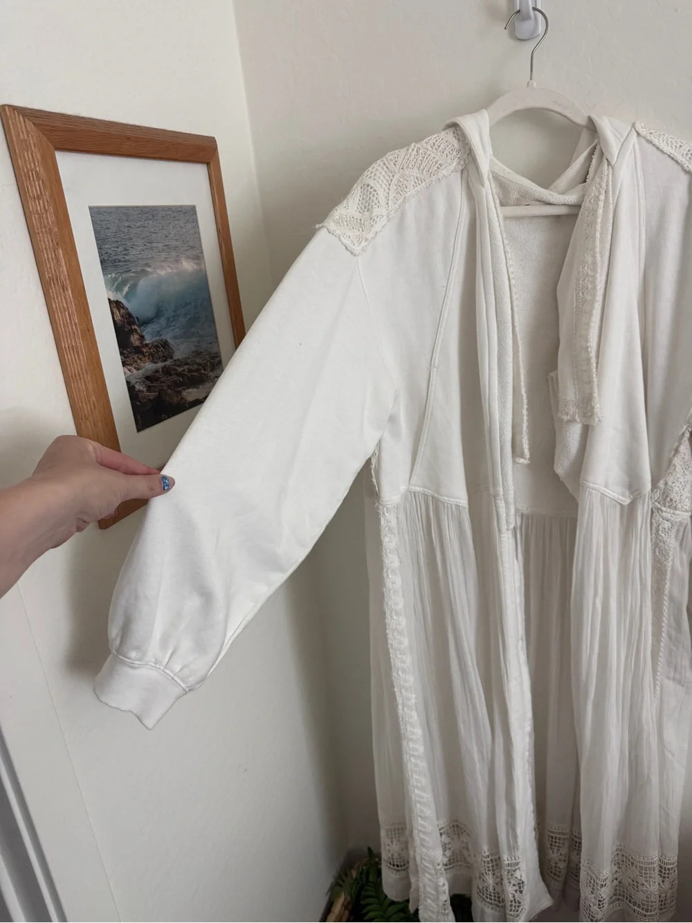 Free People Float On Lace Cardi